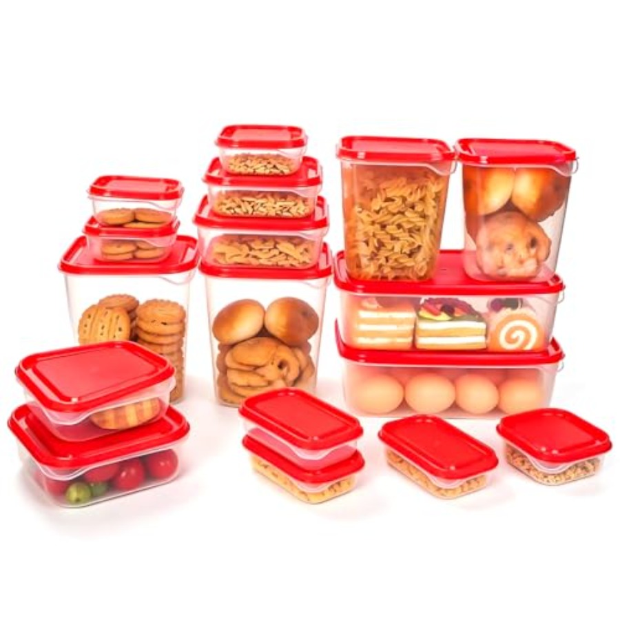 ชุดภาชนะเก็บอาหารพลาสติก 17 ชิ - Meal Prep Kit บทวิจารณ์และราคา