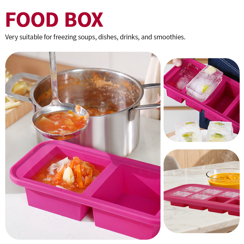 ชุดแม่พิมพ์ซิลิโคนสำหรับแช่แข็ - Meal Prep Kit บทวิจารณ์และราคา