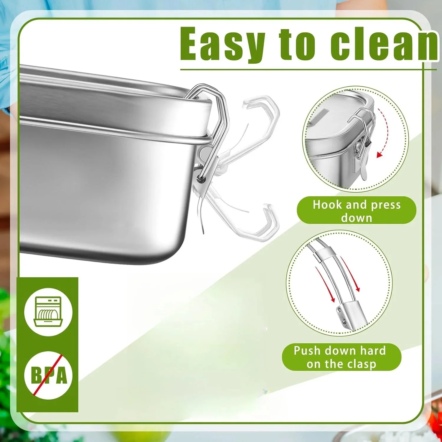 กล่องอาหารกลางวันสแตนเลสสําหรั - Meal Prep Ideas บทวิจารณ์และราคา