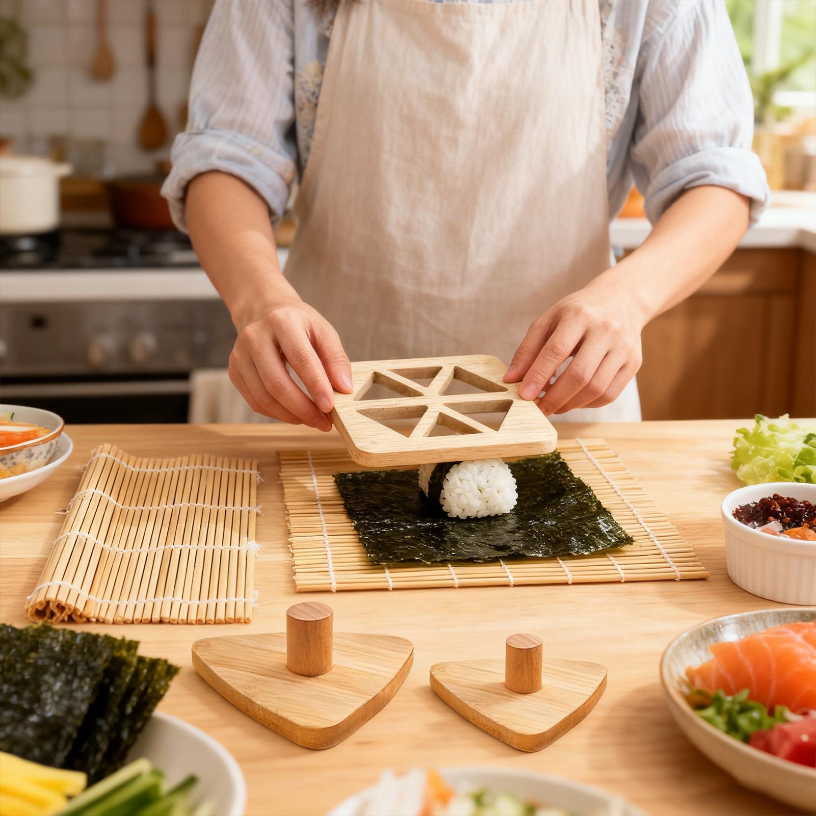 แม่พิมพ์ข้าวปั้นทรงสามเหลี่ยมแ - Meal Prep With Rice บทวิจารณ์และราคา
