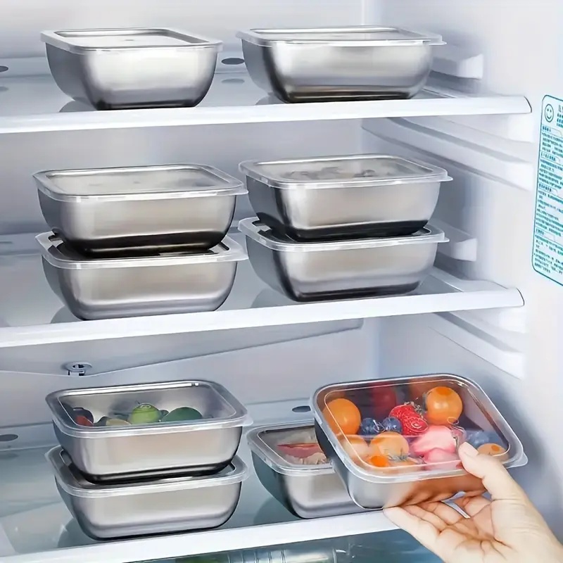 กล่องเก็บอาหารสแตนเลส 5 ชิ้น ก - Meal Prep Ideas บทวิจารณ์และราคา