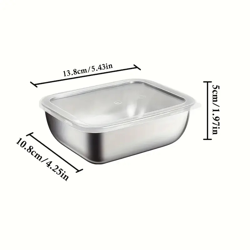 กล่องเก็บอาหารสแตนเลส 5 ชิ้น ก - Meal Prep Ideas บทวิจารณ์และราคา