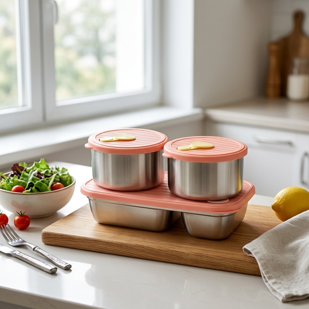 กล่องอาหารกลางวันสแตนเลส 304 ใ - Meal Prep Ideas บทวิจารณ์และราคา