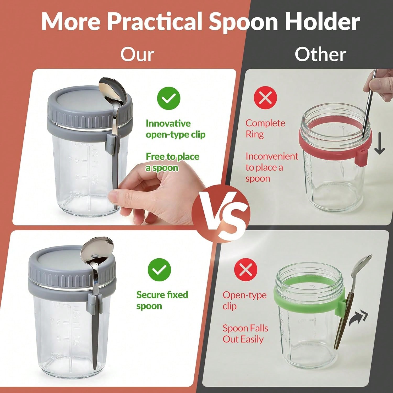 ชุดภาชนะแก้วสำหรับโอเวอร์ไนท์โ - Meal Prep Kit บทวิจารณ์และราคา