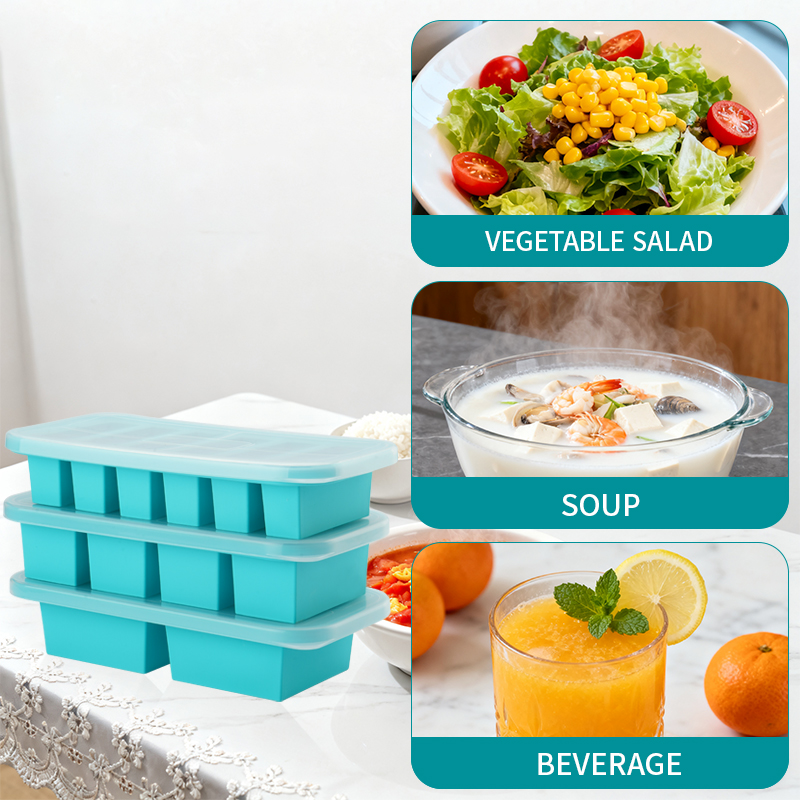 แม่พิมพ์ซิลิโคนสำหรับแช่แข็งแบ - Meal Prep Ideas บทวิจารณ์และราคา
