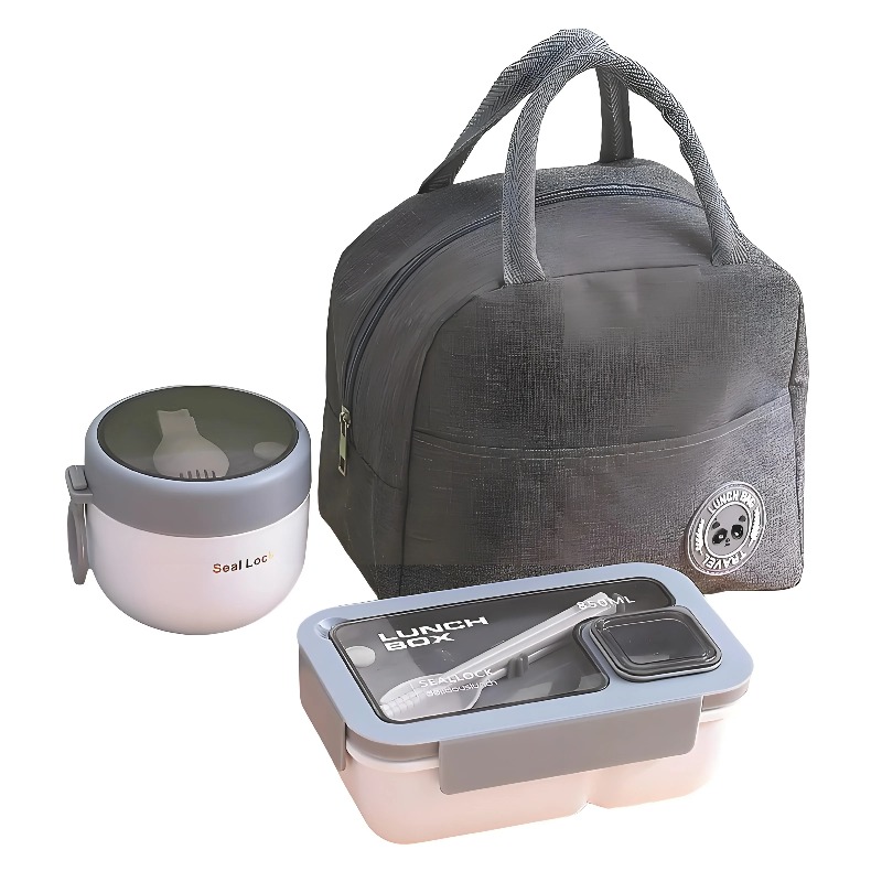 ชุดกล่องอาหารกลางวันกันรั่ว 3  - Meal Prep Kit บทวิจารณ์และราคา