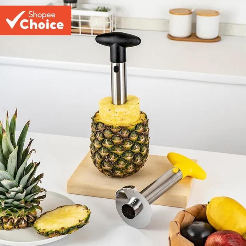 เครื่องตัดสับปะรดสแตนเลสพร้อมด - Pineapple Corer Slicer บทวิจารณ์และราคา
