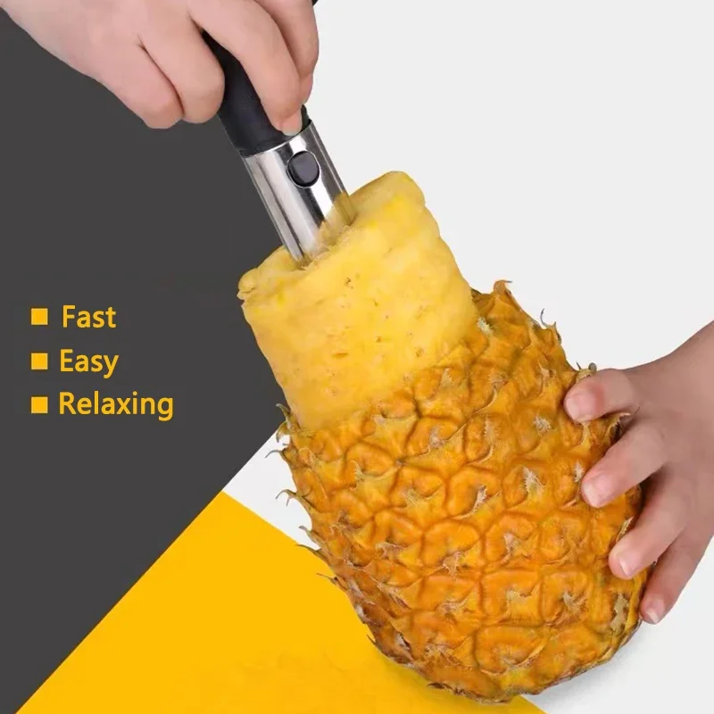 ที่ปอกสับปะรด มีดปอกผลไม้ สแตน - Pineapple Corer Slicer บทวิจารณ์และราคา
