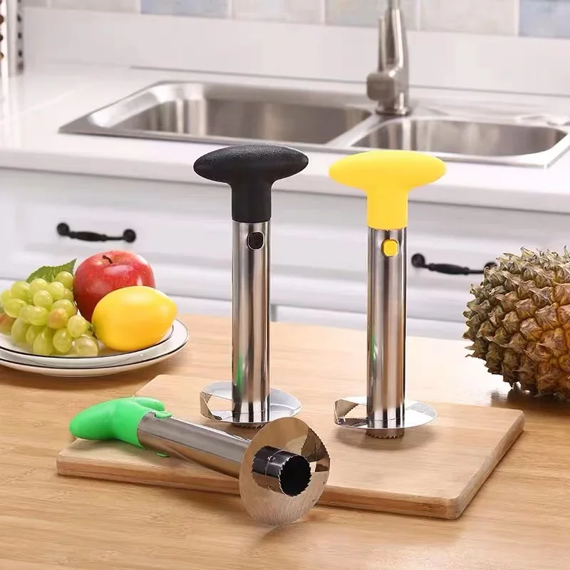 ที่ปอกสับปะรด มีดปอกผลไม้ สแตน - Pineapple Corer Slicer บทวิจารณ์และราคา