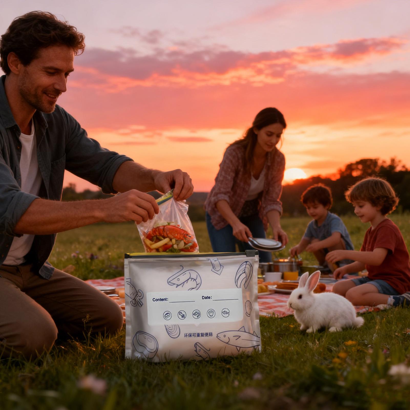 ถุงฟอยล์อะลูมิเนียมสำหรับเก็บอ - Meal Prep Seafood บทวิจารณ์และราคา