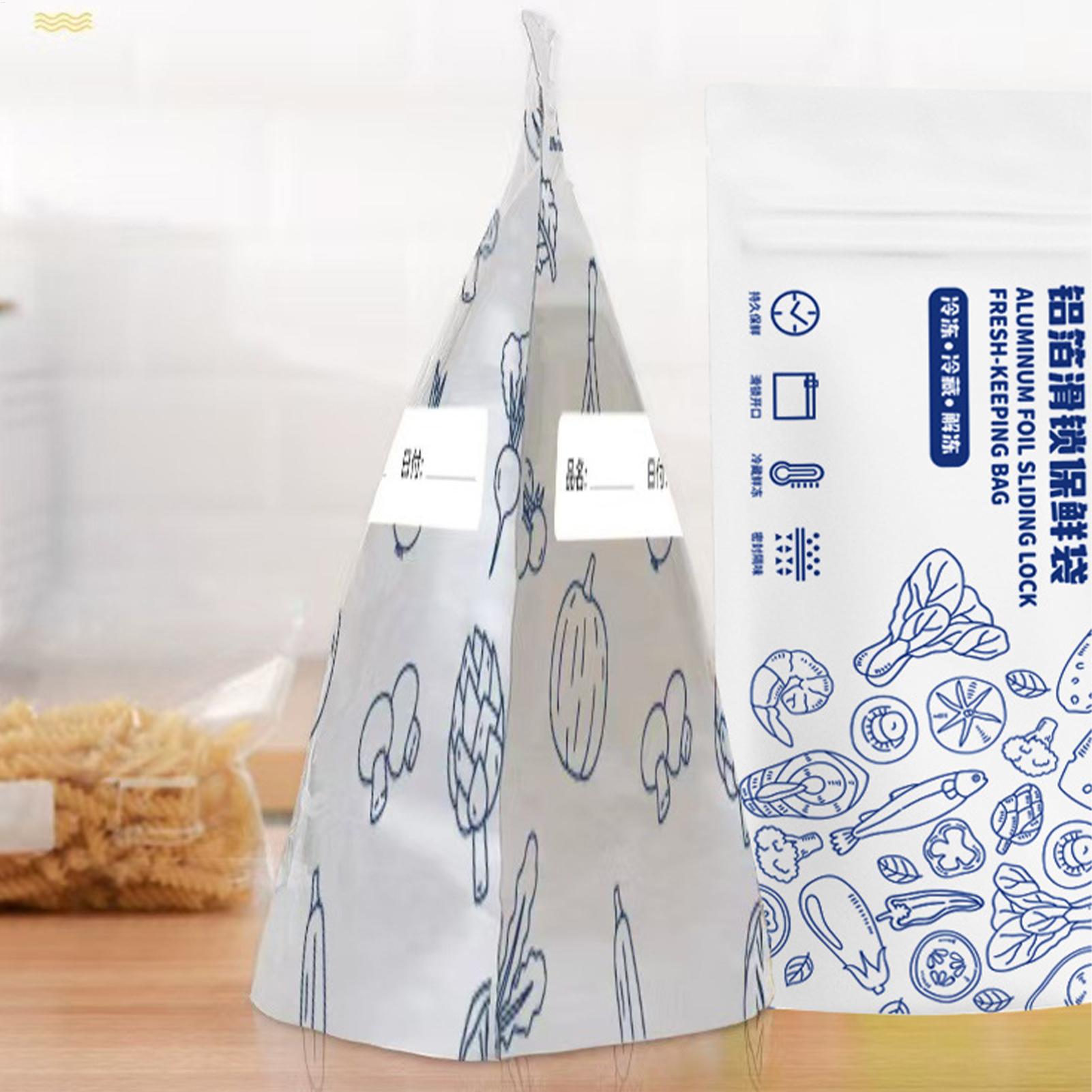 ถุงฟอยล์อะลูมิเนียมสำหรับเก็บอ - Meal Prep Seafood บทวิจารณ์และราคา