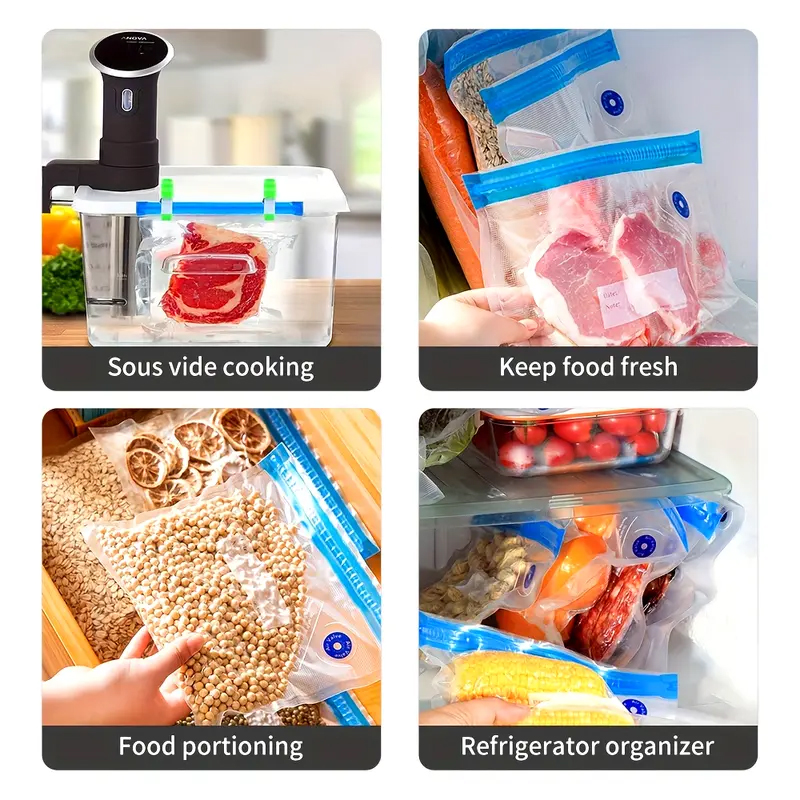 ถุงซีลสูญญากาศแบบใช้ซ้ำได้ 25  - Meal Prep Seafood บทวิจารณ์และราคา