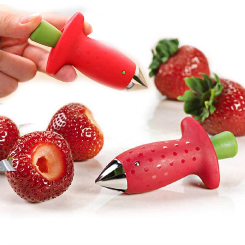 ที่ปอกเปลือกสตรอว์เบอร์รี ที่ต - Pineapple Corer Slicer บทวิจารณ์และราคา
