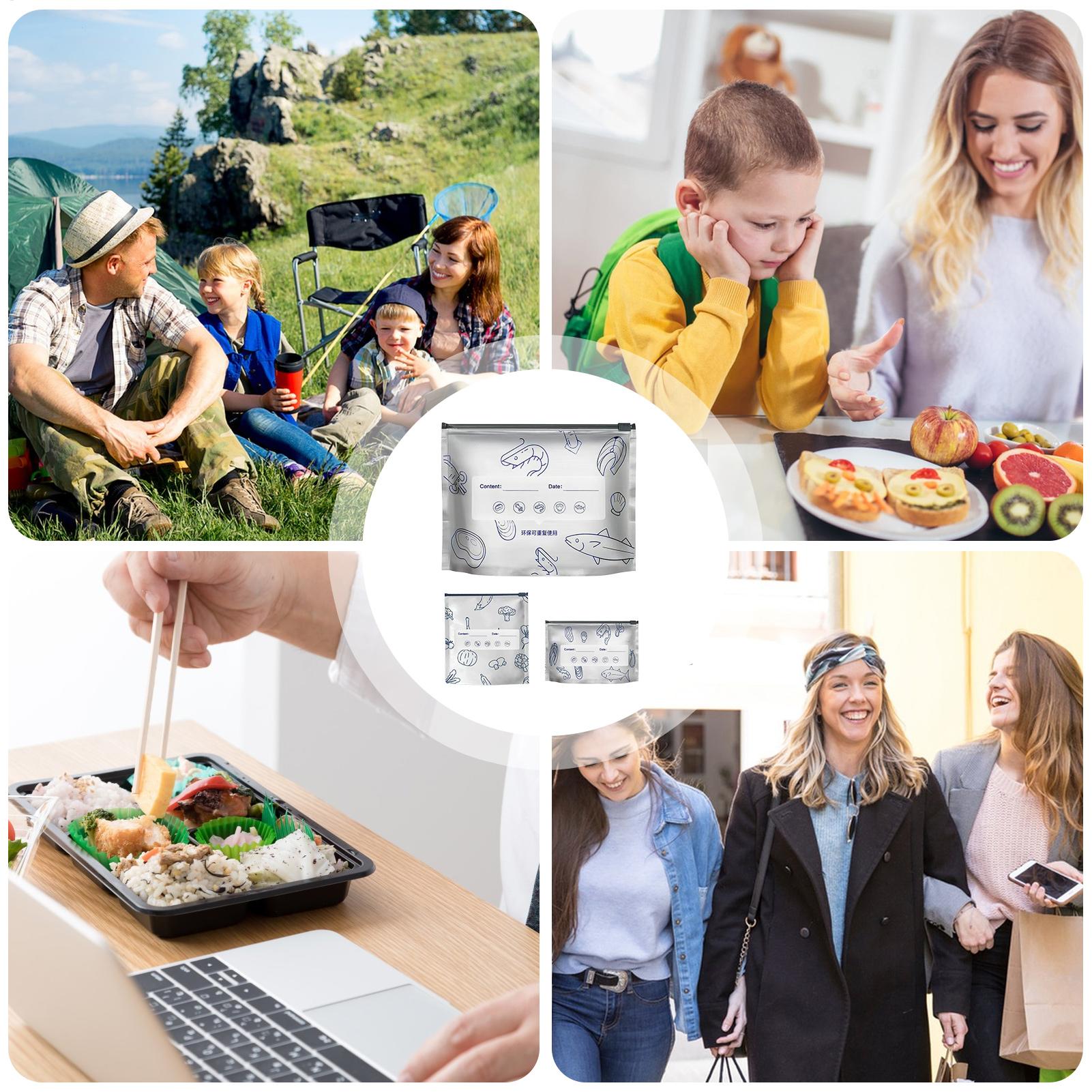 ถุงเก็บอาหารอะลูมิเนียม 30 ชิ้ - Meal Prep Seafood บทวิจารณ์และราคา