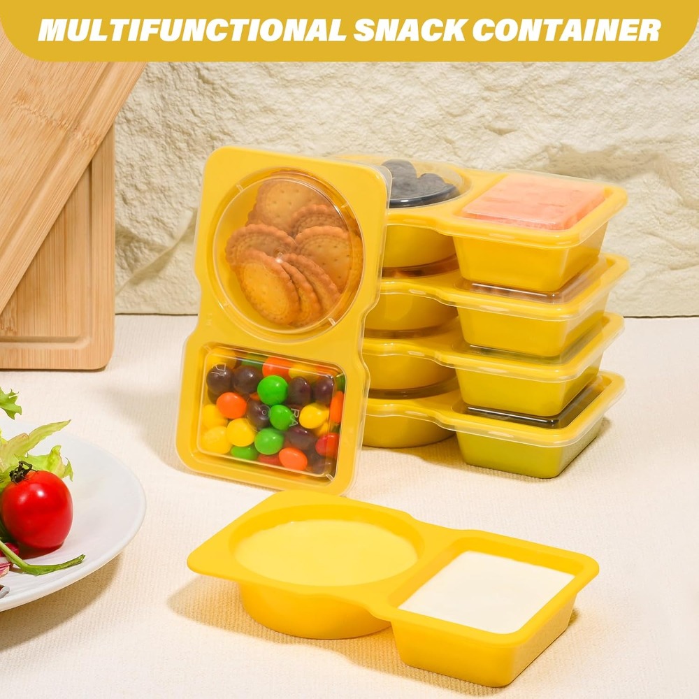 ภาชนะพลาสติกใส่อาหารแบบใช้แล้ว - Meal Prep Yellow บทวิจารณ์และราคา