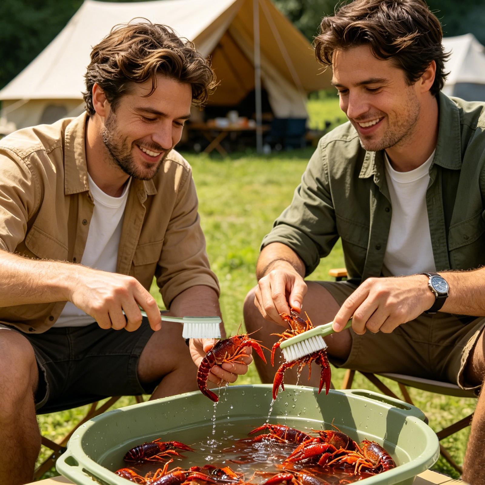 แปรงขัดกุ้งก้ามกราม ป้องกันการ - Meal Prep Seafood บทวิจารณ์และราคา