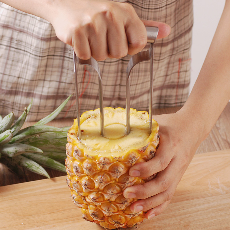 อุปกรณ์ครัวคุณภาพสูง มีดแกะสับ - Pineapple Corer Slicer บทวิจารณ์และราคา