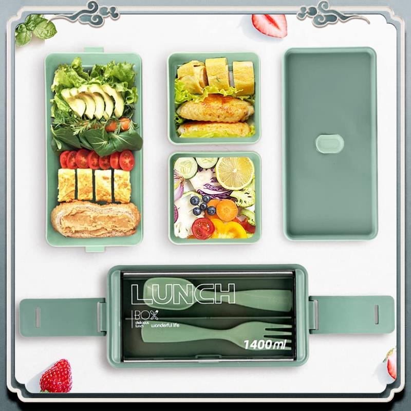 ชุดกล่องเบนโตะที่ทนทาน, กล่องเ - Meal Prep Kit บทวิจารณ์และราคา